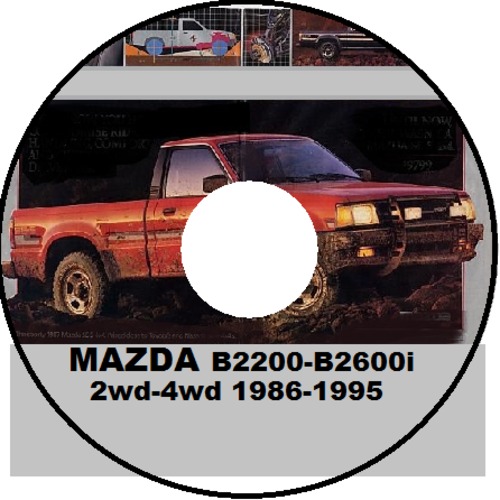 Product picture MAZDA B2200-B2600i 1987-1996 COURIER 2WD-4WD REPAIR MANUAL