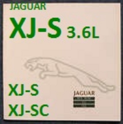 Product picture JAGUAR XJS  XJ-S  XJ-SC     3.6L LATE MODEL WORKSHOP MANUAL