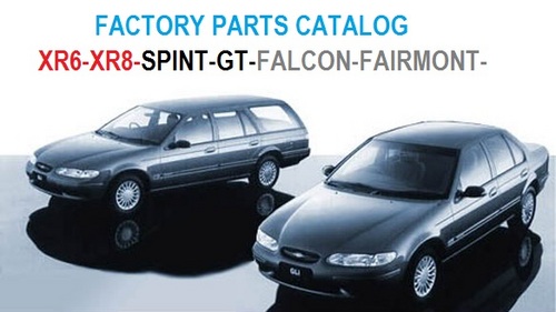 Product picture FORD EF EL FALCON TICKFORD FACTORY PARTS CATALOGUE