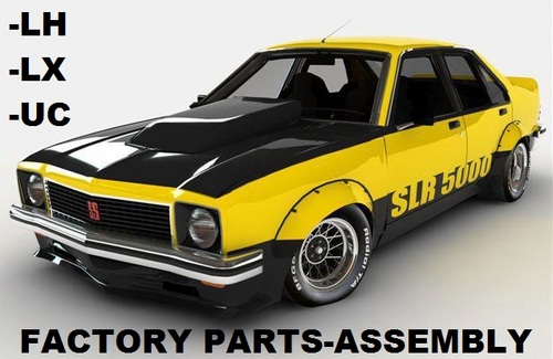 Product picture HOLDEN TORANA LH LX UC L34 SLR5000 FACTORY PARTS AND ASSEMBLY MANUAL
