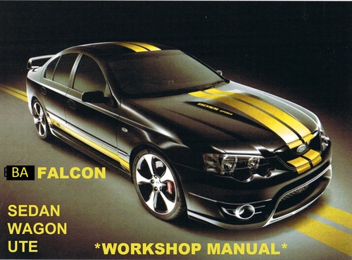 Product picture  FORD  FALCON BA FAIRMONT XR6 XR8 WORKSHOP MANUAL