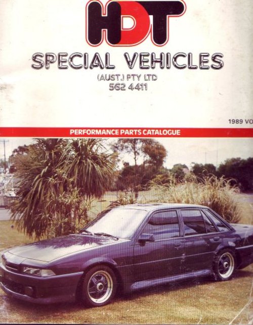 Product picture HDT SPECIAL VEHICLES PERFORMANCE PARTS CATALOGUE